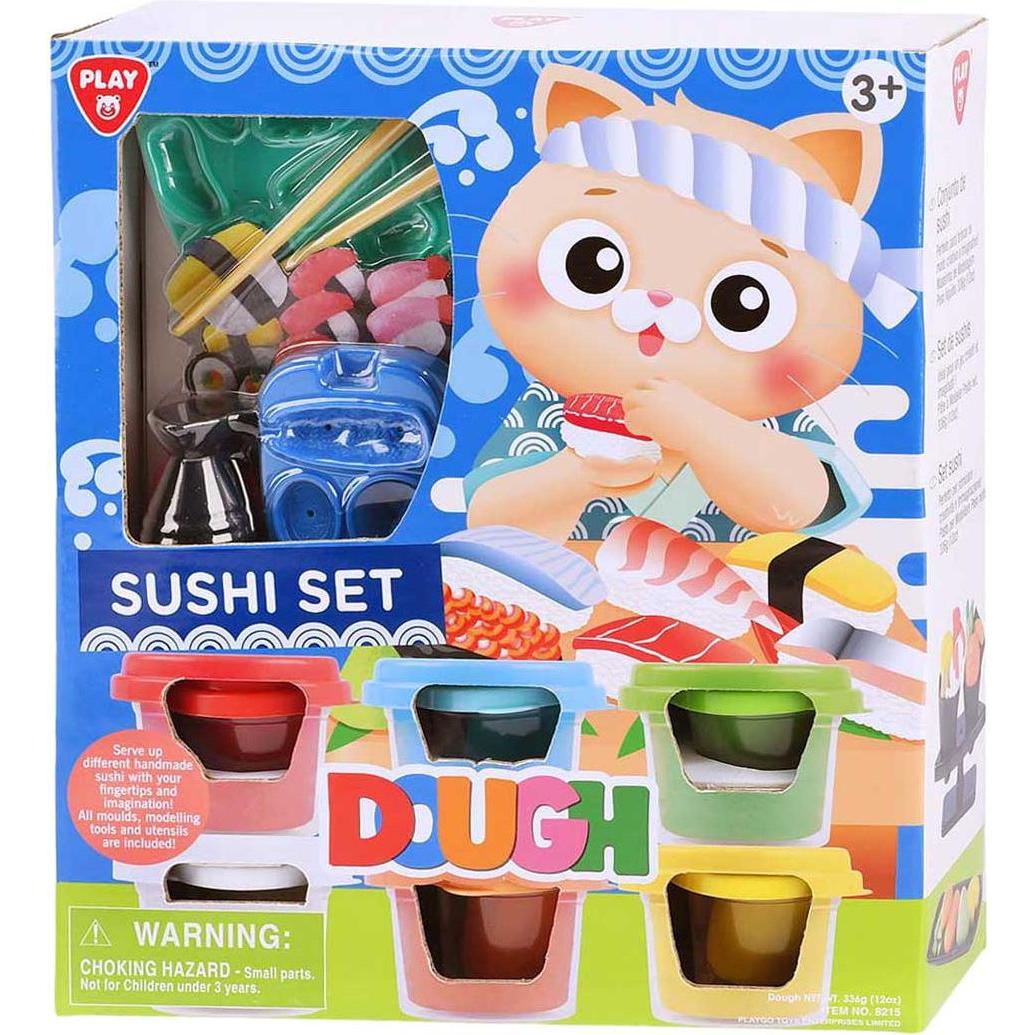 PlayGo Sushi Ton-Set - 6 Tontöpfe (65836846)