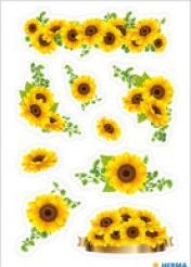 Produktbild Herma Sticker Blumen