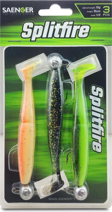 Immagine prodotto Sänger Splitfire 10cm/10g Action Pack 3 4 Stk. (10 cm)
