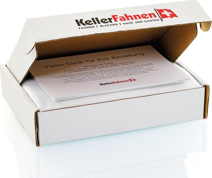 Actual product image Keller Fahnen Kantonsfahne klassisch Zürich Superflag® 400x400 cm