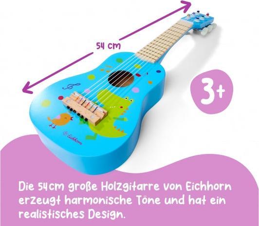 Produktbild Eichhorn Holzgitarre (Deutsch, Englisch, Französisch, Italienisch)