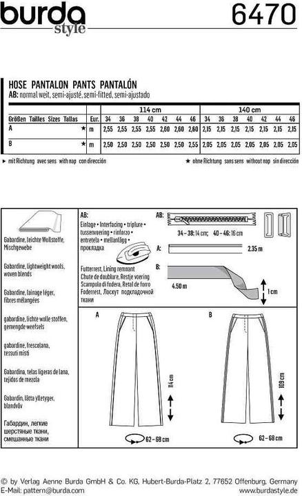 Actual product image Pattern trousers
