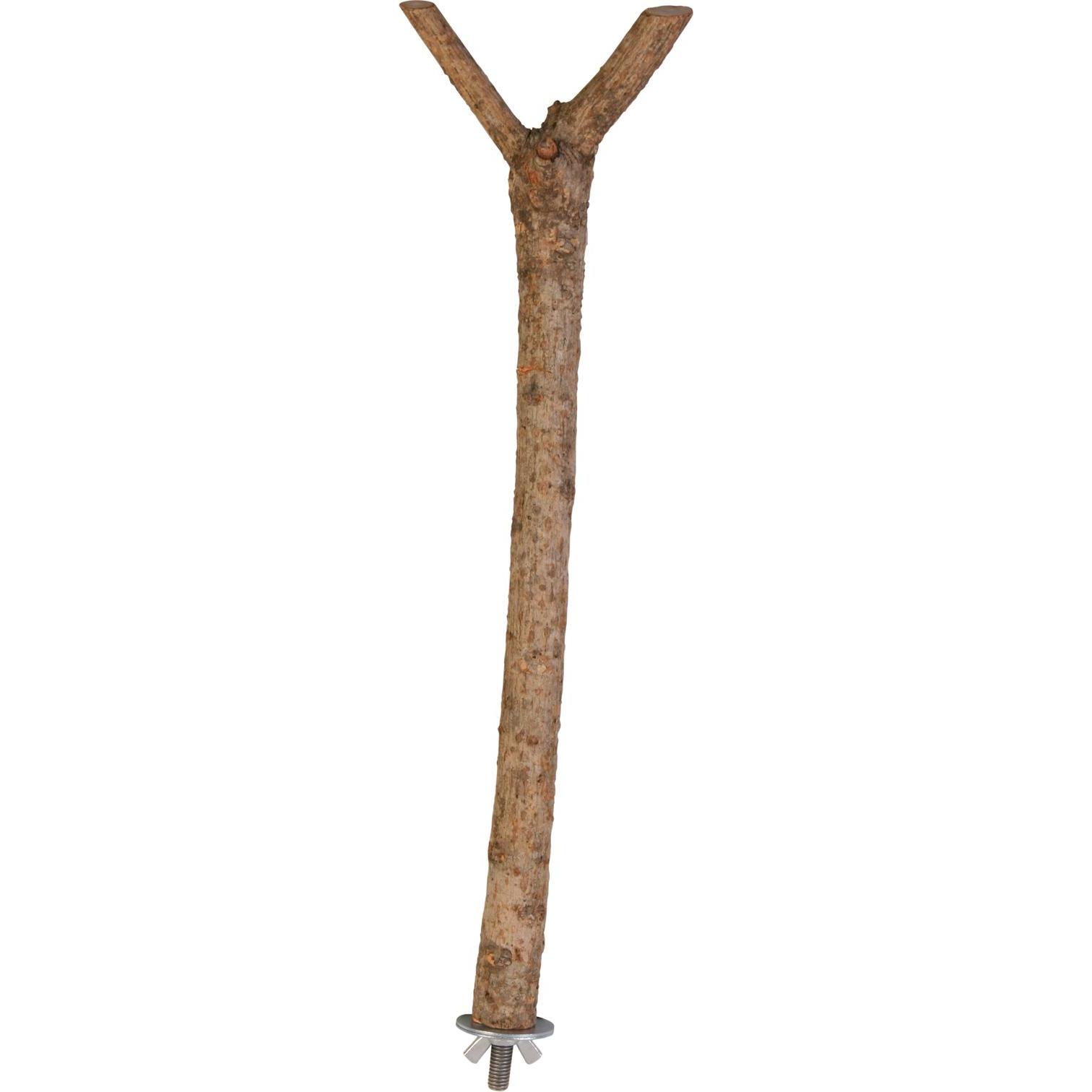 Comparer les prix de Perchoir en forme de Y en bois naturel L35 cm 1,8cm de diam. Trixie - Perchoir pour Oiseau
