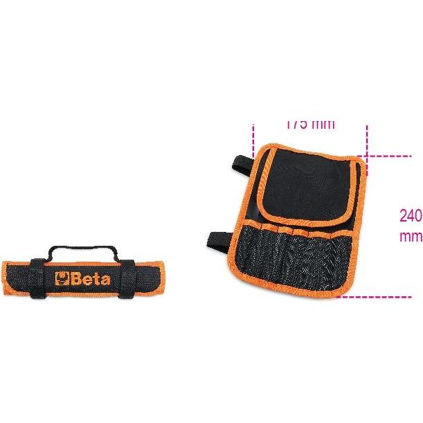 BETA, Cassetta degli attrezzi, 020020000 2002/Bv6-Rolling Tool Bag, leer