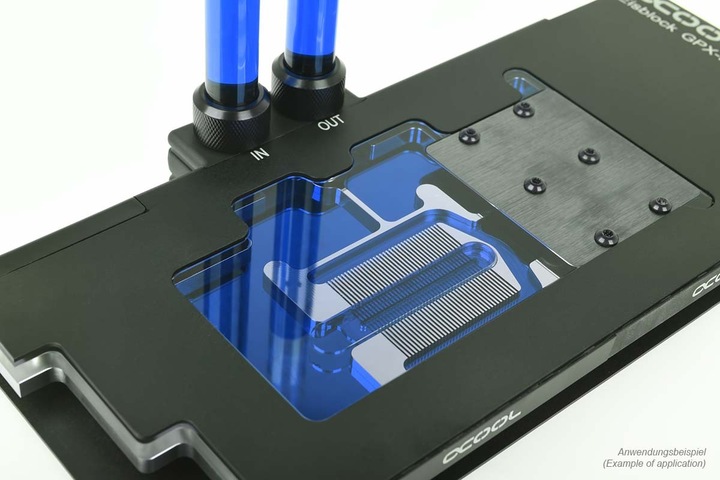 Actual product image Alphacool Ice water Crystal Blue UV (1000 ml, Ready-mix)