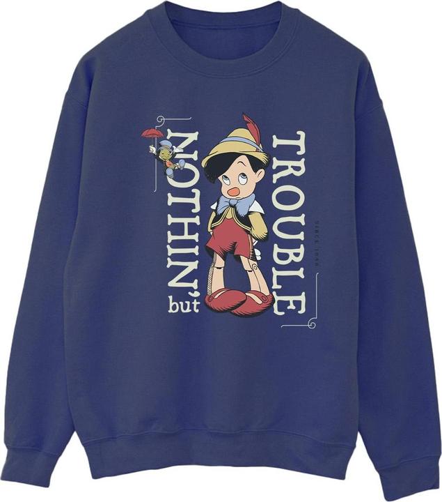 Produktbild Disney Pinocchio Nothing But Trouble Sweatshirt (M)