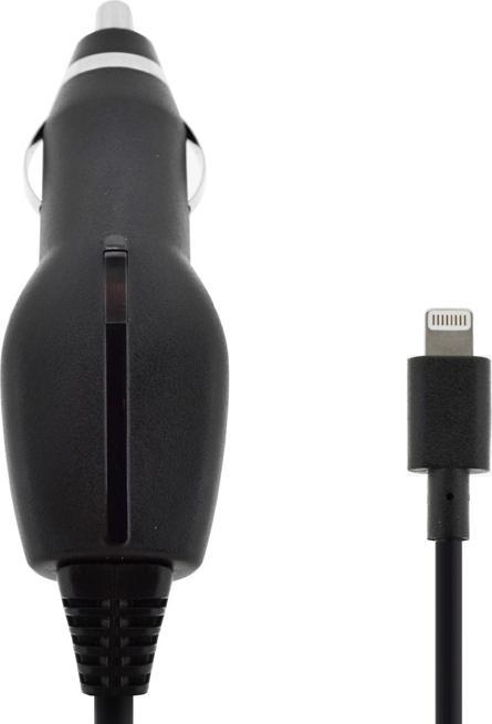 Immagine prodotto fontastic Caricabatterie da auto MFI per Apple iPhone lightning da 1.0A nero