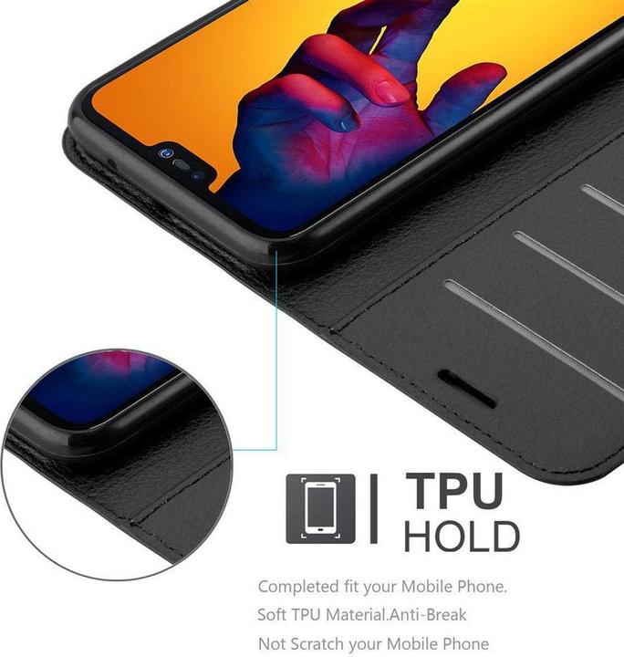 Produktbild Cadorabo Book mit Standfunktion Cover (Huawei P20 Lite)