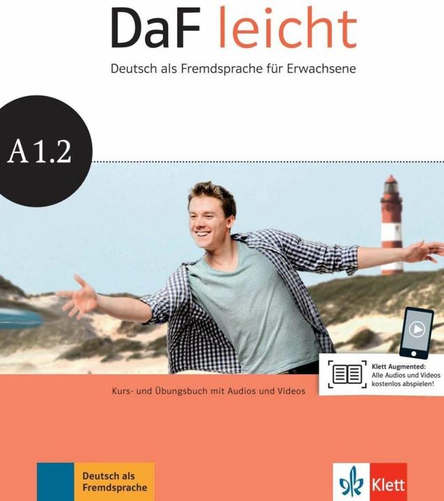 Produktbild DaF leicht. Kurs- und Übungsbuch + DVD-ROM A1.2 (Deutsch, Angelika Lundquist-Mog, Elke Körner, Eveline Schwarz, Kerstin Reinke, Sabine Jentges, 2014)