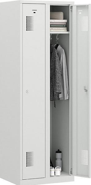 Actual product image eurokraft basic wardrobe (60 cm, 180 cm)