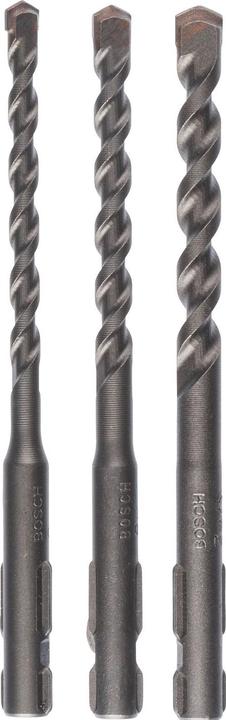 Bosch Zubehör Concrete drill bit set, 3-piece, SDS quick, 5.5 - 7 mm (5.5 mm, 6 mm, 7 mm)