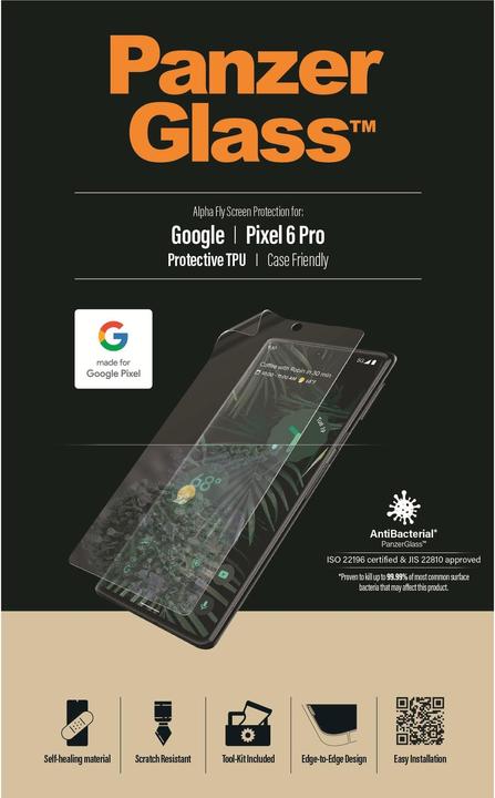 Immagine prodotto PanzerGlass Custodia amichevole in TPU (1 pz., Google Pixel 6 Pro)