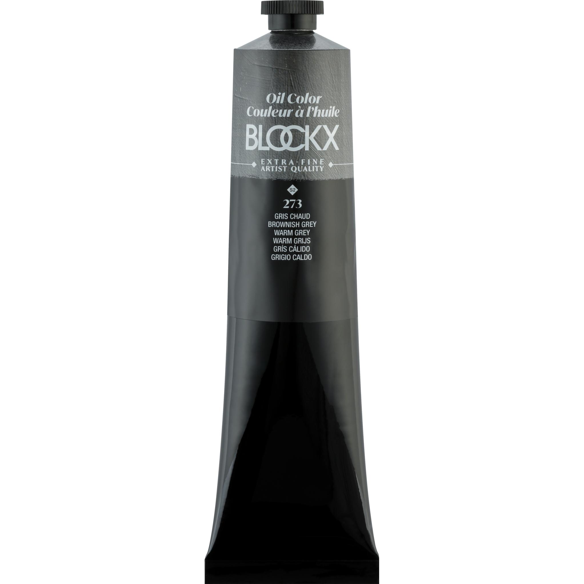 Thumbnail - BlockX, Künstlerfarbe + Bastelfarbe, Extrafeine Ölfarbe (Warm Grau, 200 ml)