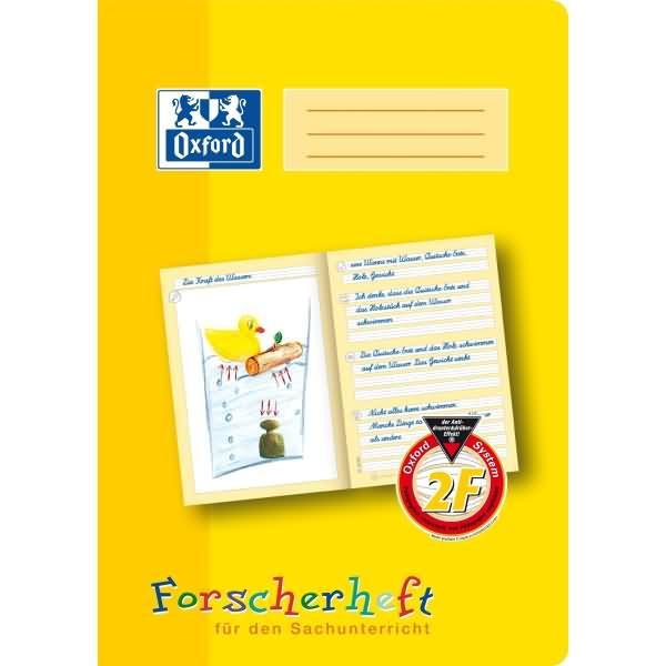 Oxford, Heft + Block, Lernsysteme Forscherheft A4 (A4, Liniert, Harter Einband)