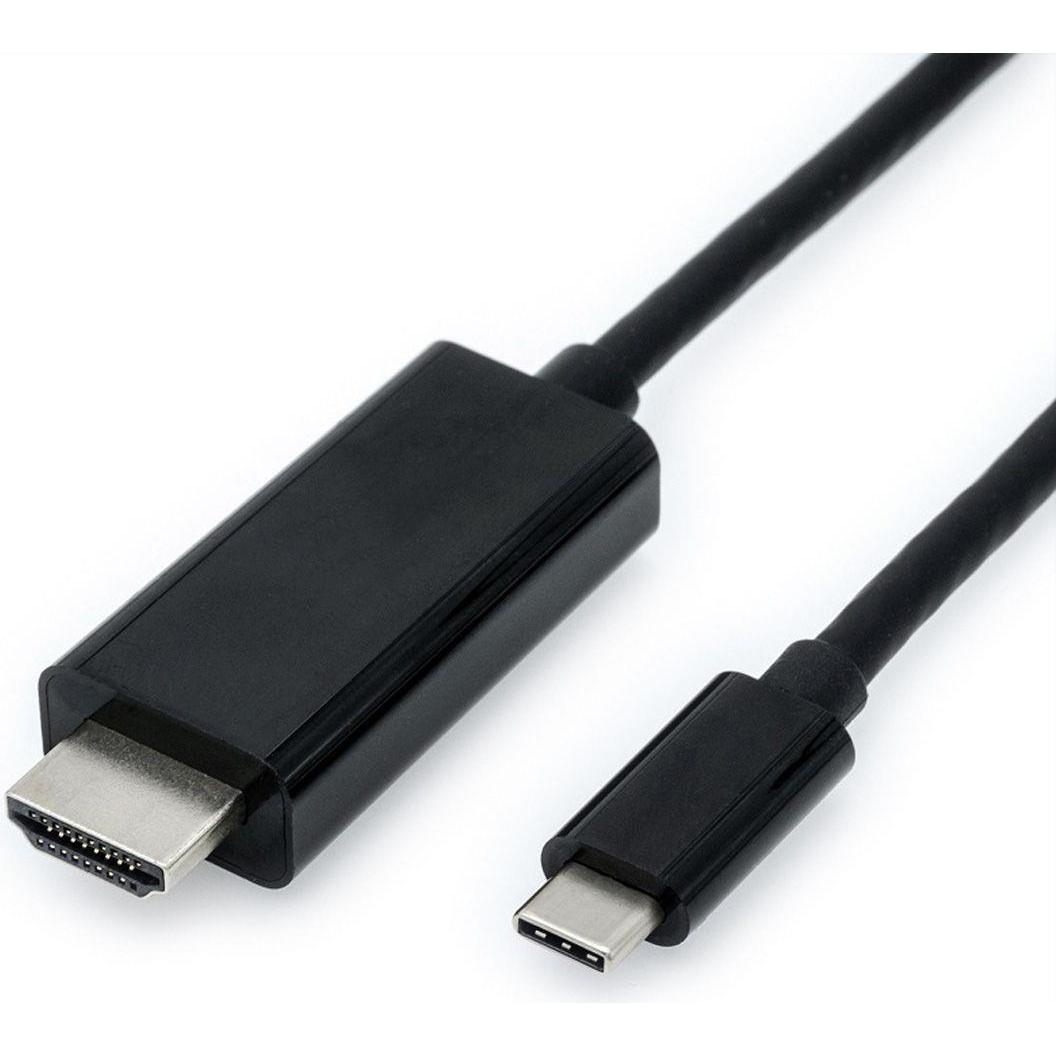 Value USB Typ C — HDMI (Typ A) (1 m, HDMI, USB Typ C), Video Kabel