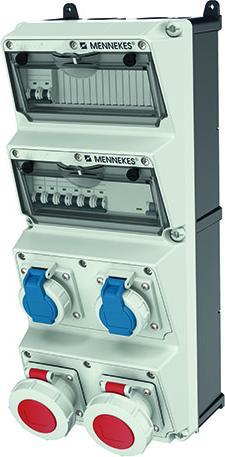 Produktbild Mennekes MEN 940013 Steckdosen-Kombination AMAXX (2 x, CEE 7/3)