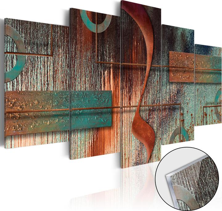 Image du produit Artgeist Acrylglasbild - Abstract Melody (100 x 200 cm)