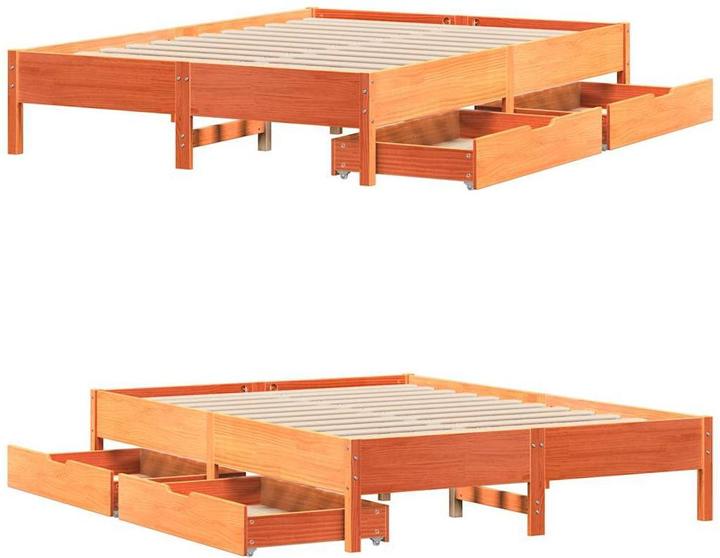 Produktbild vidaXL Bettgestell (150 x 200 cm)