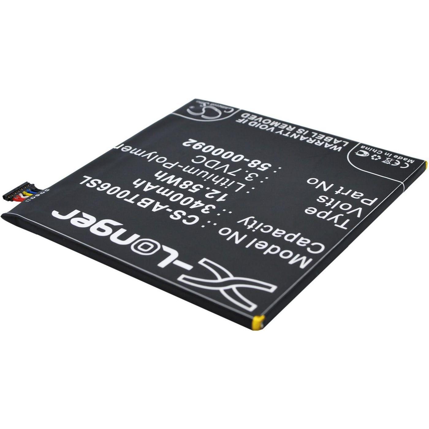 CoreParts Battery for Amazon Kindle (3400 mAh), Notebook Akku, Schwarz