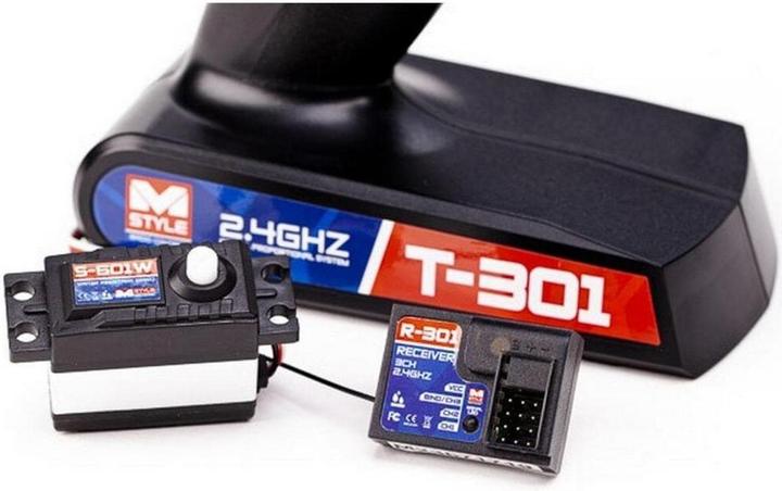 Actual product image Carisma RC Starter Kit MStyle M-001 2.4 GHz for vehicles