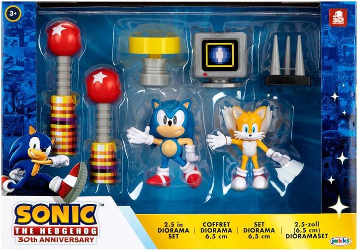 Image du produit Jakks Pacific Sonic - 2.5 Figure Diorama Set (409254) (409254)