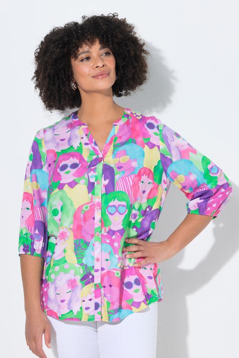 Actual product image Angel of Style Blouse, A-line, face pattern (54)