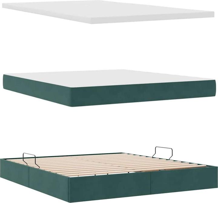 Image du produit vidaXL Modernes Bett (160 x 200 cm)