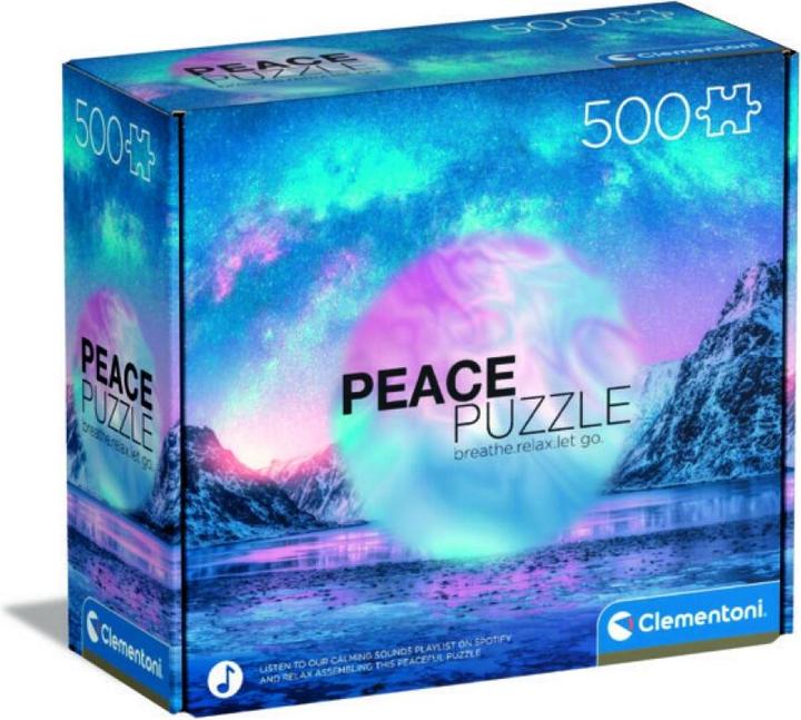 Productafbeelding Clementoni Puzzel Lichtblauw g (500 onderdelen)