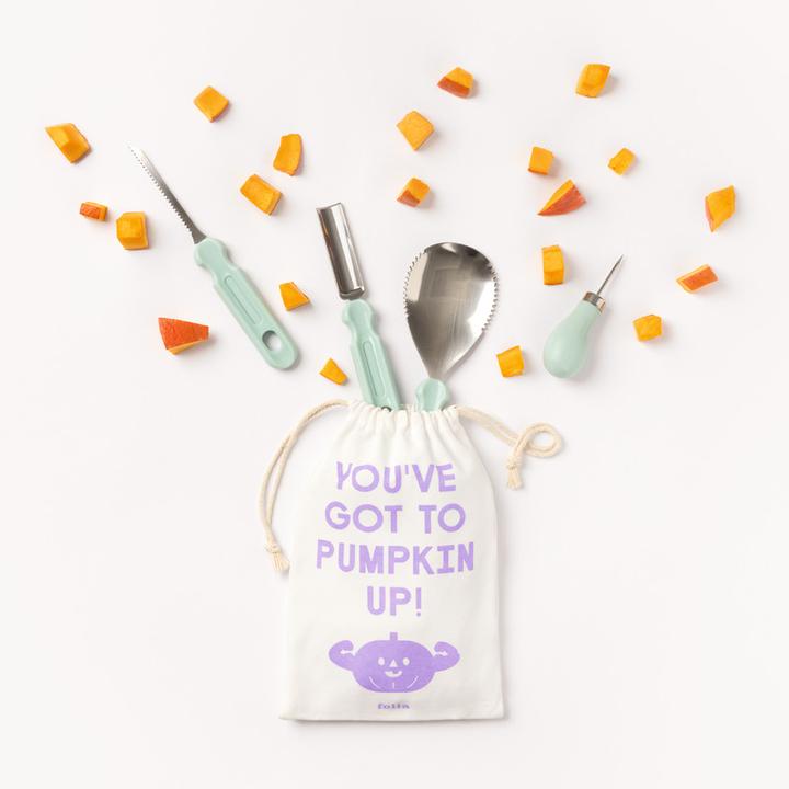Actual product image Folia Pumpkin carving set