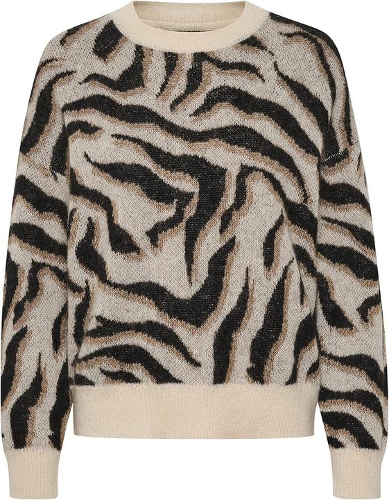 Produktbild Part Two RanimPW PU-Pullover, schwarzes Jacquard, Damen (L)