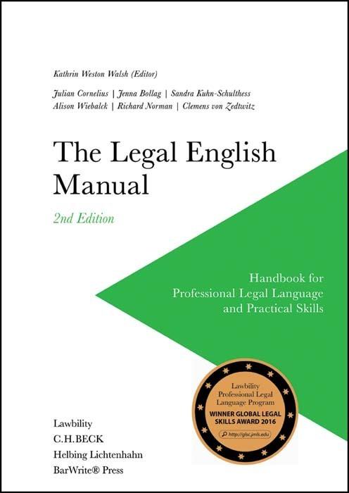 Produktbild The Legal English Manual (Englisch, 2017)