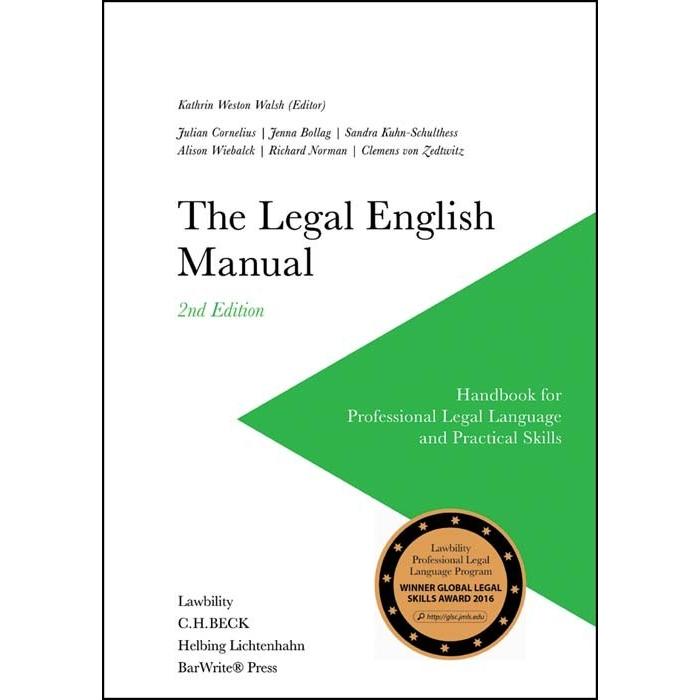 The Legal English Manual, Fachbücher von Kathrin Weston Walsh
