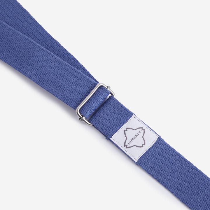 Image du produit Kimjaly Sangle de yoga - bleu