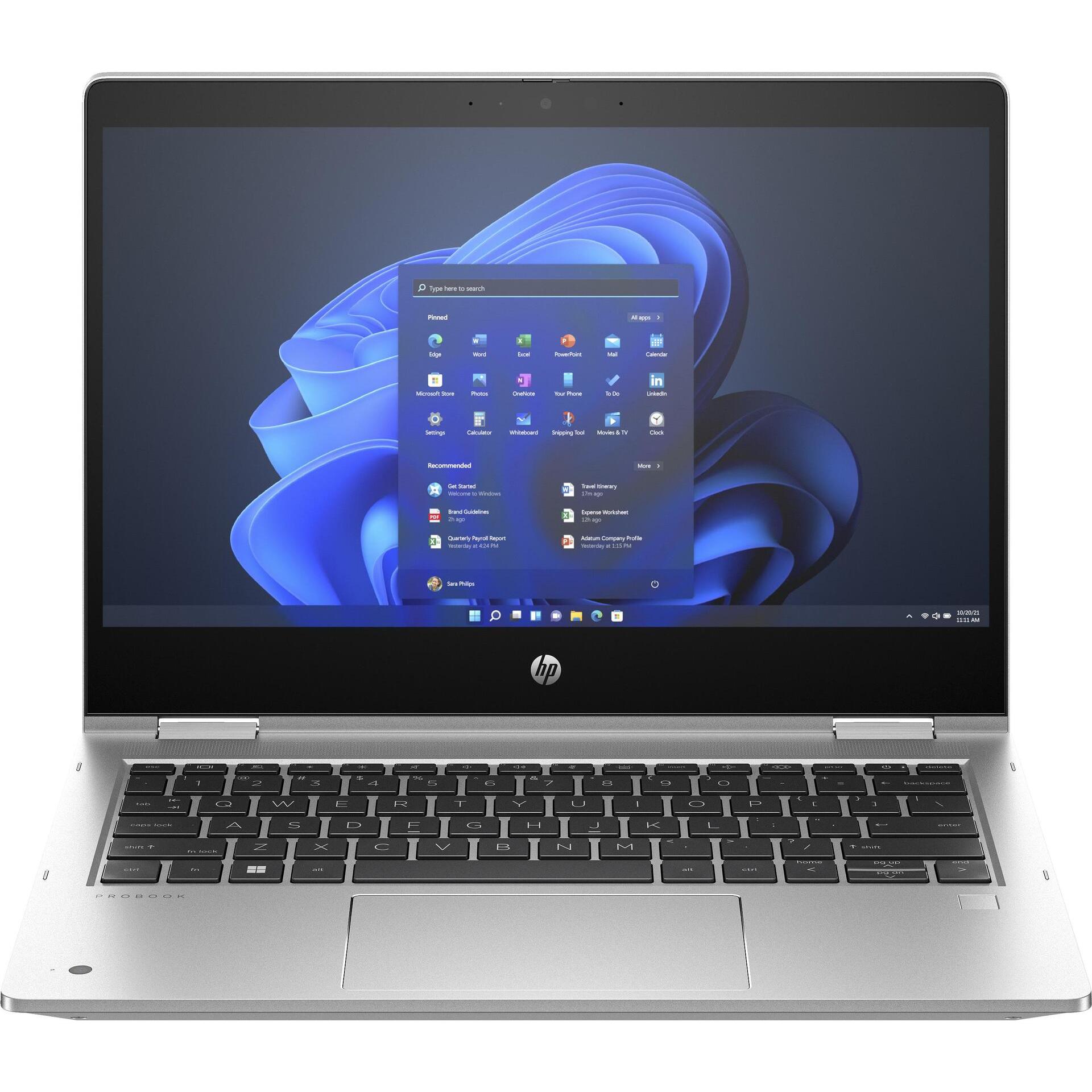 Thumbnail - HP ProBook x360 435 G10 (13.30", AMD Ryzen 5 7530U, 16 GB, 512 GB, DE), Notebook, Silber
