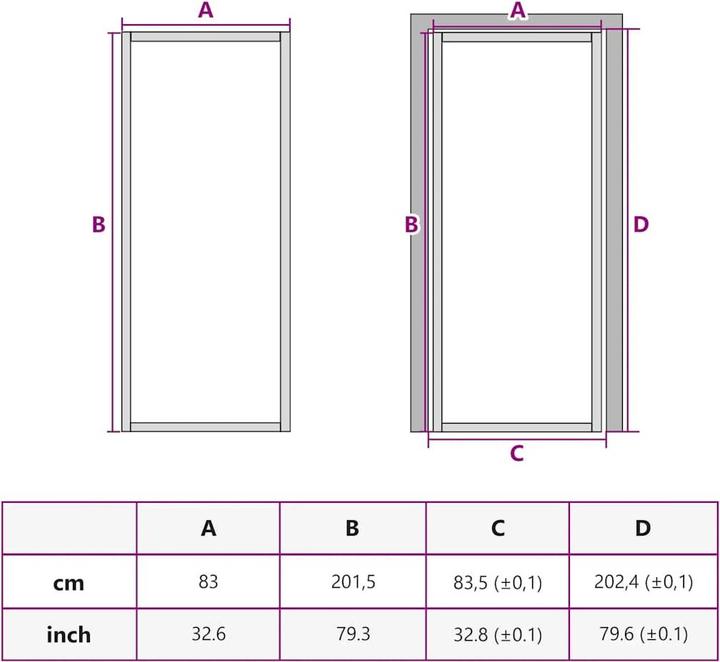 Image du produit vidaXL Innentür