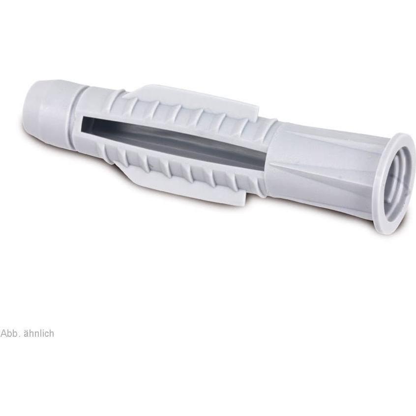 Hüfner Dübel, Dübel, Dübel 8mm, 100 Stück, mit Kragen (100 Stk.)