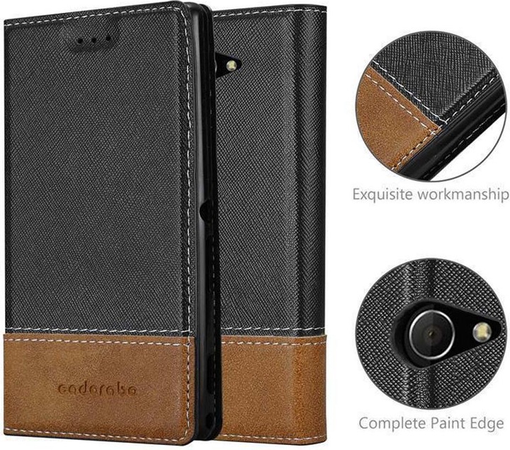 Productafbeelding Cadorabo Boek X Portemonnee Hoesje (Xperia M2, Xperia M2 Aqua)