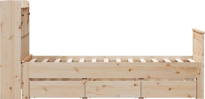 Produktbild vidaXL Bücherregalbett (90 x 190 cm)