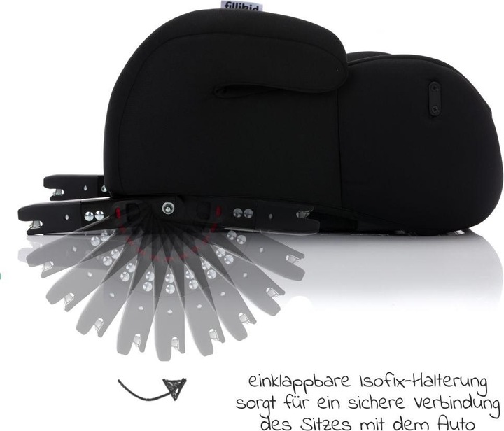 Actual product image Fillikid Booster seat with Isofix (Booster seat, ECE R129/i-Size Standard)