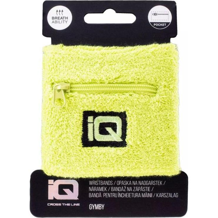 IQ, Unisex, Fascia e polsini tergisudore, Opaska frotka na nadgarstek Gymby, Giallo