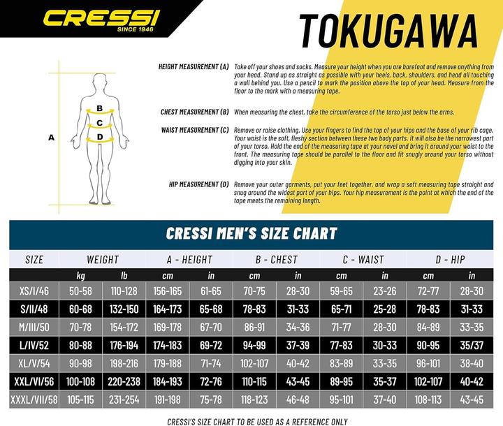 Produktbild Cressi Tokugawa (3 mm, L)