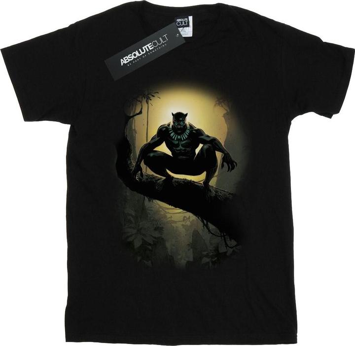 Produktbild Black Panther Crouching TShirt Jungen (128)