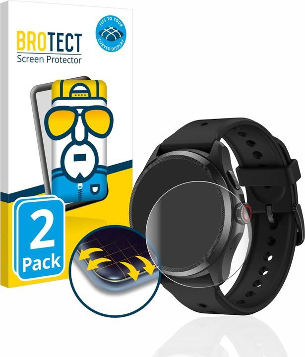 Productafbeelding BROTECT Volledige dekking Pellicola (Mobvoi TicWatch Pro 5)