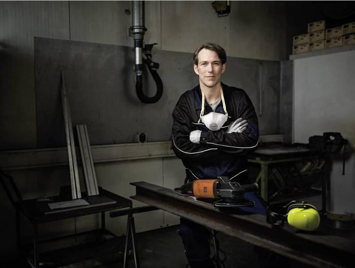 Produktbild Moldex Feinstaubmaske mit Ventil FFP3 (FFP3 D, 1 x)