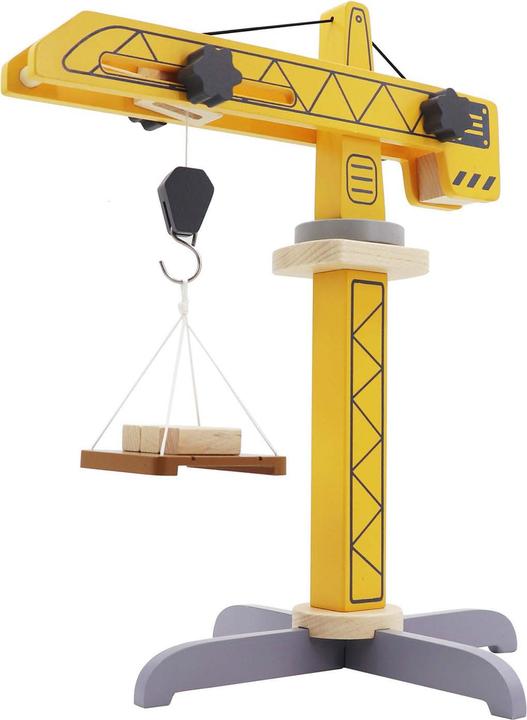 Produktbild Turmdrehkran aus Holz, 11-tlg.