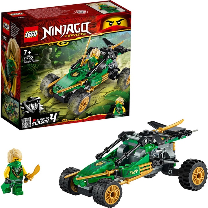 Actual product image LEGO Ninjago 71700 Jungle Assault Vehicle (71700, LEGO Ninjago)