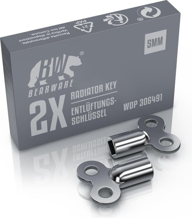 Produktbild Bearware Heizungsentlüftungsschlüssel Set