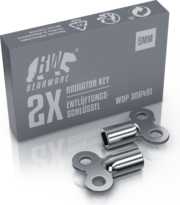 Produktbild Bearware Heizungsentlüftungsschlüssel Set