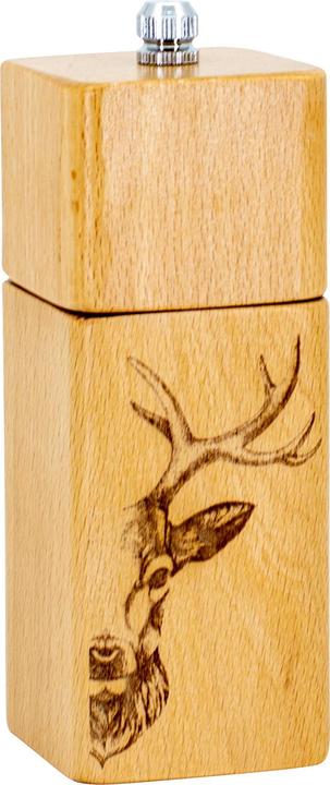 Kadastar Hirsch Zoom Salz und Pfeffermühle 14 cm (Pfeffer, Salz)