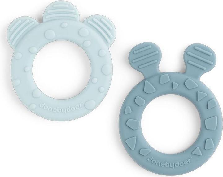 Actual product image Done by Deer 2er Pack Deer Friends Beissringe (0 Months)